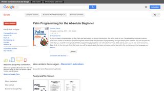 
                            13. Palm Programming for the Absolute Beginner