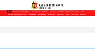 
                            10. Palmerston North Golf Club - Home