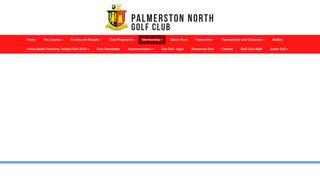 
                            13. Palmerston North Golf Club - Membership