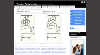 
                            6. Palmistry sudden death predictions | Palmistry-Astrology.com