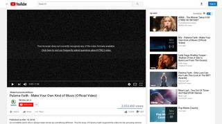 
                            9. Paloma Faith - Make Your Own Kind of Music (Official Video) - YouTube