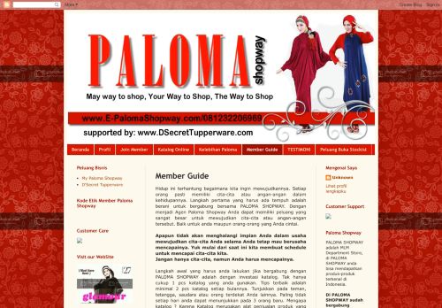 
                            3. Paloma Shopway Surabaya: Member Guide