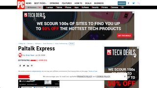 
                            10. Paltalk Express (beta) First Looks - Review 2008 - PCMag UK