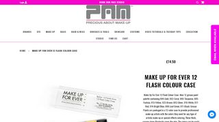 
                            6. PAM - Make Up Forever 12 Flash Colour Case – Precious About Make ...