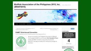 
                            10. PAMET 52nd Annual Convention | BioRisk Association of the ...