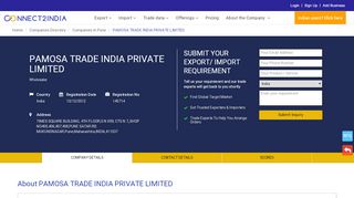 
                            10. PAMOSA TRADE INDIA PRIVATE LIMITED - Company, registration ...