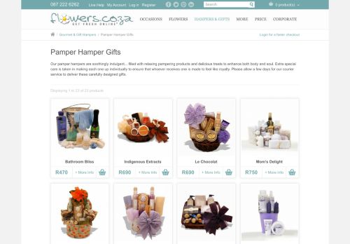 
                            9. Pamper Hamper Gifts | Delivery | South Africa Flowers.co.za