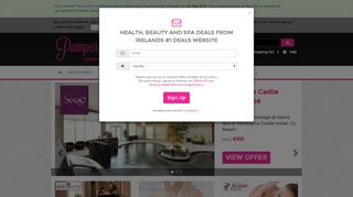 
                            3. Pamper.ie: Health, Beauty and Spa Deals from Irelands #1 Deals ...
