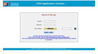 
                            13. PAN Application Status Module