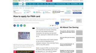 
                            10. Pan Card Apply: How to apply for PAN (Permanent Account Number ...