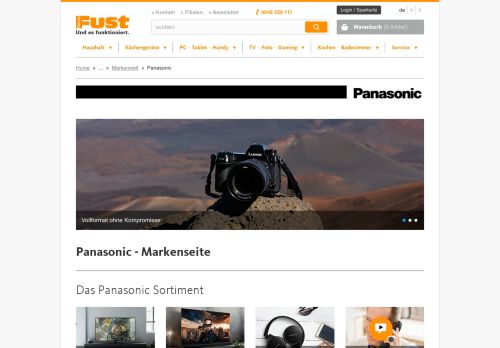 
                            10. Panasonic - günstig kaufen bei Fust.ch