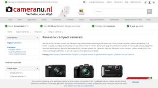 
                            5. Panasonic Lumix compact camera kopen? | CameraNU.nl