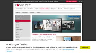 
                            12. Panasonic - professional Displays - COMM-TEC