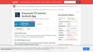 
                            3. Panasonic TV remote - Android App - Download - CHIP