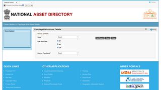 
                            11. Panchayat Wise Asset Details - National Asset Directory