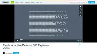 
                            6. Panda Adaptive Defense 360 Explainer Video on Vimeo