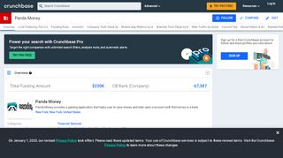 
                            4. Panda Money | Crunchbase