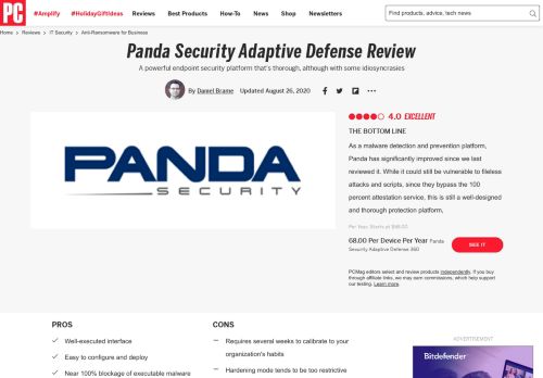 
                            7. Panda Security Adaptive Defense 360 Review & Rating | PCMag.com