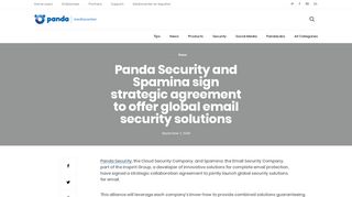 
                            12. Panda Security and Spamina sign strategic agreement to offer global ...