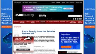 
                            9. Panda Security Launches Adaptive Defense 360 - Dark Reading