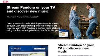 
                            12. Pandora App on DISH - Stream Pandora on your TV | DISH