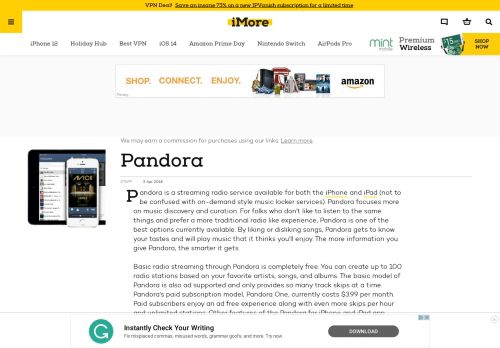 
                            10. Pandora for iPhone and iPad — Everything you need to know! | iMore