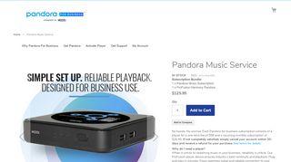 
                            9. Pandora Music Service - Pandora for Business - Mood Media