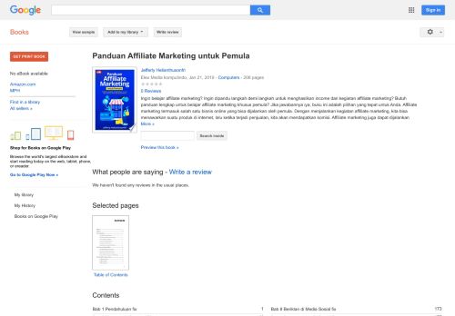 
                            13. Panduan Affiliate Marketing untuk Pemula