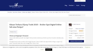 
                            7. Panduan Akun Olymp Trade | investingstockonline.com