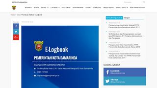 
                            3. Panduan Aplikasi e-Logbook - BKPPD Kota Samarinda