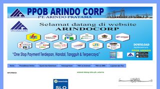 
                            13. panduan aplikasi versi pc - PPOB PT ARINDO PRATAMA