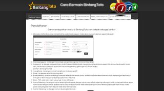 
                            2. panduan - Bintangtoto