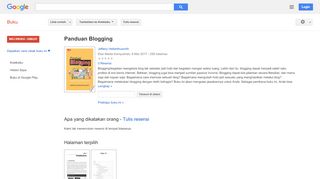 
                            9. Panduan Blogging