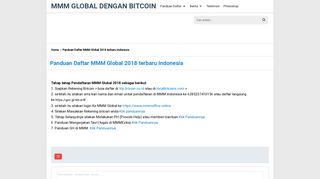 
                            6. Panduan Daftar MMM Global 2018 terbaru Indonesia - MMM Global ...