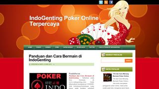 
                            11. Panduan dan Cara Bermain di IndoGenting | IndoGenting Poker ...