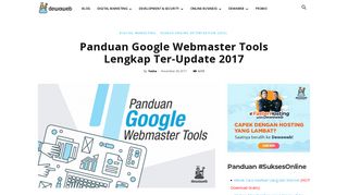 
                            4. Panduan Google Webmaster Tools Lengkap Ter-Update 2017 | Blog ...