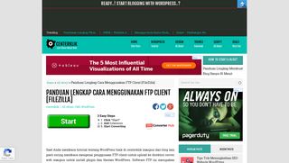
                            11. Panduan Lengkap Cara Menggunakan FTP Client [FileZilla] - Centerklik