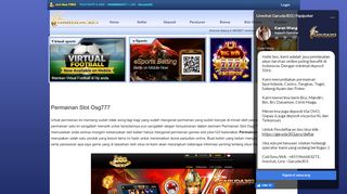 
                            11. panduan login osg777 Archives - Asian Handicap - Sports Betting by ...