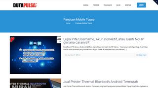 
                            9. Panduan Mobile Topup Arsip | Duta Pulsa