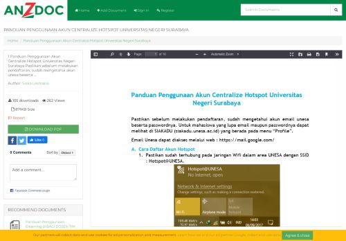 
                            6. Panduan Penggunaan Akun Centralize Hotspot ... - ANZDOC.COM
