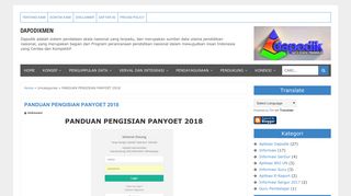 
                            4. PANDUAN PENGISIAN PANYOET 2018 - Dapodikmen