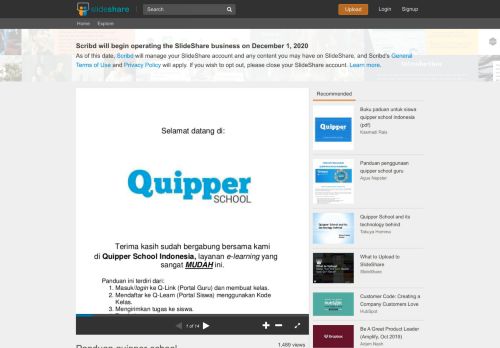 
                            12. Panduan quipper-school - SlideShare