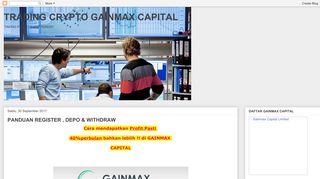 
                            5. panduan register , depo & withdraw - trading crypto gainmax capital