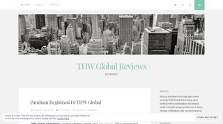 
                            4. Panduan Registrasi Di THW Global – THW Global Reviews