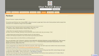 
                            11. Panduan - Situs Paralel Brasco - Google Sites