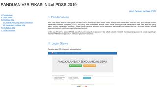 
                            1. PANDUAN VERIFIKASI NILAI PDSS 2019 - snmptn