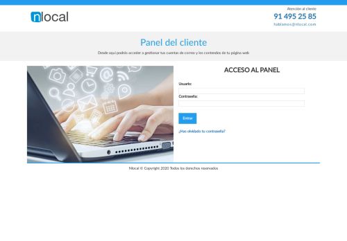 
                            7. Panel cliente nlocal