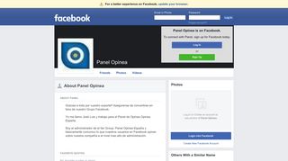 
                            9. Panel Opinea | Facebook