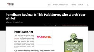 
                            5. Panelbase Review: Is This Paid Survey Site Worth Your While?