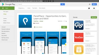 
                            10. PanelPlace - Opportunities to Earn, Learn and More - Apps on ...